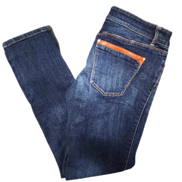 White House Black Market Denim - 𝅺White House Black Market, Skimmer, Skinny, Size 2 W 29 L 26.5